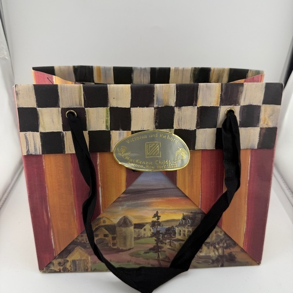 MacKenzie-Childs Handbags - Mackenzie Childs Paper Shopping Bag